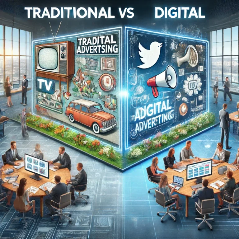 Publicidad tradicional vs digital en Ecuador 2026: guía Blue Nova