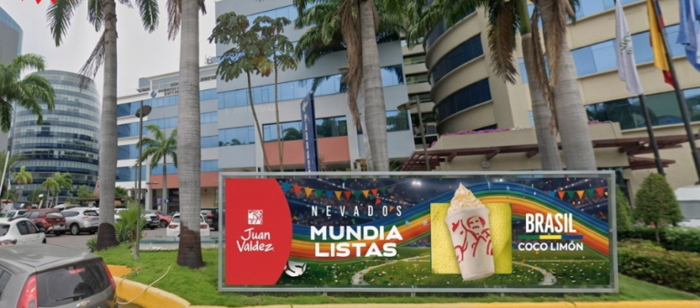 Valla Publicitaria Av. Juan Tanca Marengo Guayaquil, Wyndham Garden y Mall del Sol